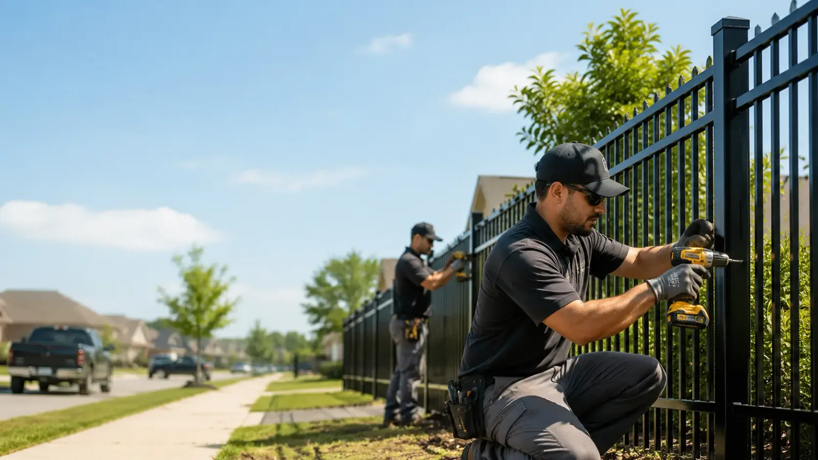 Metal Fence Installation in Welcome, MN